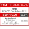 Tefal Quickchef+ Hb672830 2-in-1 rankinis trintuvas