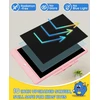 Tekfun piešimo lenta, magiška lenta 8.5 colių lcd rašymo lenta, žaislas vaikams nuo 3 4 5 6 7 8 metų, berniukams ir mergaitėms, draugiška aplinkai, ryški, spalvinga rašymo planšetė, mokomasis žaislas