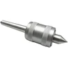 Tekinimo staklės besisukantis centras su trimis guoliais Morse Mk-3