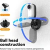 Telesin magnetinis laikiklis, skirtas Insta 360 Go3/go3s, laikiklis su 360° besisukančia galvute, lanksčiai fiksuojamas kampas, veiksmo kameros priedas, skirtas Insta 360 Go3/go3s