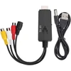 Televizorius Av į hdmi adapterio kabelis iš vyriško į moterišką rca įvesties hdmi keitiklio kabelį 1080p hd keitiklio kabelio išvesties vaizdo garso adapteris vyriškas komponentas, skirtas tv vcr dvd, palaiko pal ntsc