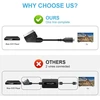 Televizorius Axfee scart į hdmi konverteris - viskas viename su scart įvesties kabeliu ir hdmi išvesties prievadu, hd 1080p vaizdo ir garso adapteris, skirtas hdtv stb vhs XBOX ps3 sky dvd blu-ray