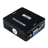 Televizorius Ntiinnovations Vga + stereo audio į Hdmi vaizdo konverteris, juodas