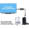 Televizorius Wrugste Ps2 į Hdmi konverteris, Ps2 į Hdmi adapteris su 4:3/16:9 ekrano kraštinių santykio perjungimo palaikymu. Tinka Ps1/2 Hd jungties kabeliui