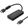 Televizorius Wrugste Ps2 į Hdmi konverteris, Ps2 į Hdmi adapteris su 4:3/16:9 ekrano kraštinių santykio perjungimo palaikymu. Tinka Ps1/2 Hd jungties kabeliui