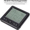 Temperatūros matuoklis, Ts-6210 lauko termometras, belaidis temperatūros rinkinys, skaitmeninis belaidis meteorologinės stoties termometras, meteorologinis temperatūros matuoklis