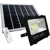 Tempo di saldi 100w smd baltas led prožektorius su saulės baterija, jutikliu ir nuotoliniu valdymu