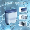 Kavos aparatas Teov visiškai automatinio kavos aparato vandens filtras, 2 vnt. pakaitinių vandens filtrų, skirtų philips aqua clean ca6903/10 ca6903/22 ca6707/20 visiškai automatiniam kavos aparatui