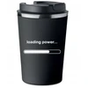 Termo puodelis "loading Power" 350ml, su dangteliu, metalinis