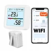 Termometras higrometras drėgmės temperatūros jutiklis Wifi Tuya Smart Home Alexa