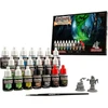 The Army Painter Gamemaster: Wilderness Adventures dažų rinkinys, 20 buteliukų su lašintuvu po 12 ml akrilinių dažų miniatiūroms, 1 sausas teptukas, 1 ragana miniatiūra stalo vaidmenų žaidimams Dungeons & Dragons