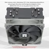 Thermalright Ba120 Cpu oro aušintuvas, 6 šilumos vamzdeliai, tl-c12c pwm tylus ventiliatorius cpu aušintuvas su s-fdb guoliais, 154 mm aukščio, skirtas am4/am5/intel 1700/1851/1150/1151/1155/1156/1200, pc aušintuvas