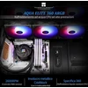 Thermalright Tr aqua elite 360 argb vandens aušintuvas cpu su 3 pwm argb ventiliatoriais, 1550rpm greitis amd/am4/am5 & intel lga1150/1151/1155/1156/1200/2011/1700 (ae360 argb)