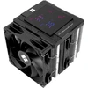Thermalright Tr peerless assassin 120 digital juodas cpu aušintuvas su skaitmeniniu ekranu, skirtas kompiuteriams su 6 šilumos vamzdeliais, skirtas am4/am5, intel lga1700/1851/1150/1151/1200
