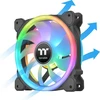 Thermaltake Swafan 12 Rgb ventiliatorius, Tt Premium 3 vnt. pakuotė, 120 mm keičiamos ventiliatoriaus mentės, juodas