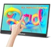 Thinlerain 15,6 colių nešiojamas jutiklinis monitorius Usb C 1920 x 1080p Ips ekranas Hdmi išplėstiniai monitoriai nešiojamas kelioninis monitorius, skirtas Pc išmanusis telefonas nešiojamas kompiuteris windows 7 8 10