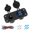 Thlevel automobilinis usb įkroviklio lizdas 5 V 4.2a greitas įkrovimas su led indikatoriumi, atsparus vandeniui ir dulkėms, skirtas 12 V ~ 24 V valtims, motociklams, visureigiams, autobusams, sunkvežimiams, nameliams ant ratų, jūrų transporto priemonėms,