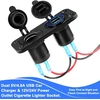Thlevel automobilinis usb įkroviklio lizdas 5 V 4.2a greitas įkrovimas su led indikatoriumi, atsparus vandeniui ir dulkėms, skirtas 12 V ~ 24 V valtims, motociklams, visureigiams, autobusams, sunkvežimiams, nameliams ant ratų, jūrų transporto priemonėms,
