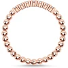 Thomas Sabo žiedas su baltais akmenimis, padengtas rožiniu auksu, sidabras Tr2323-416-14-54, sidabras, kubinis cirkonis