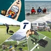 Thurso Surf Paddle Board priedų aušinimo krepšys, skirtas Sup irklentei, tinklinis viršutinis krepšys, izoliuotas, neperšlampamas, nešiojamas, 10 skardinių