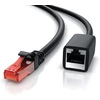 Tinklo kabelio ilgiklis ethernet gigabit lan rj45 - 10 100 1000 mbit/s - patch kabelis - suderinamas su cat.5 cat.5e cat.6 cat.7 - switch router modem patch panel access point patch panels 2 m