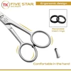 Tk five star solingen® signature professional 6 colių itin aštrios plaukų kirpimo žirklės barzdos žirklės plaukų kirpimo žirklės