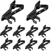 Tokaneit Mini Lavalier mikrofonai, metalinis mikrofono segtukas interviu, vaizdo konferencijoms, podcast'ams ir paskaitoms, 10 vnt. (juodas)