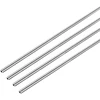 Top-vigor 4 vnt. 304 nerūdijančio plieno vamzdžių metalinis vamzdis 4 mm išorinis skersmuo 1 mm sienelės storis 250 mm ilgio besiūlis tiesus amatams baldams mašinoms
