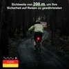 Toptrek galinis dviračio žibintas, matomumo atstumas 200 metrų, galinis dviračio led žibintas, stvzo patvirtintas galinis dviračio žibintas, įkraunamas usb-c akumuliatorius, ipx5 atsparus vandeniui, skirtas plento dviračiui, mtb