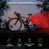 Toptrek galinis dviračio žibintas, matomumo atstumas 200 metrų, galinis dviračio led žibintas, stvzo patvirtintas galinis dviračio žibintas, įkraunamas usb-c akumuliatorius, ipx5 atsparus vandeniui, skirtas plento dviračiui, mtb