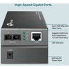 Tp-link mc200cm gigabitinis multi-mode media konverteris