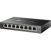 Tp-link tl-sg608e 8 prievadų gigabitinis easy smart valdomas tinklo jungiklis (plug and play, metalinis korpusas, qos, igmp snooping, vlan, centralizuotas valdymas, energiją taupantis)