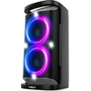Kompiuterio kolonėlės Tpbeat didelis bluetooth garsiakalbis, party box, 160 w galingas, garsus garsas, gilūs žemi dažniai, music box didelis bluetooth su led šviesų šou, greitas įkrovimas, 15 valandų baterija, tf, aux, eq, vakarėliui, kiemui1