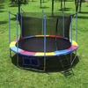 Trampolino spyruoklių apsauga 366-374 cm 12ft flanšo spalvos