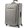Travelpro Maxlite 5 išplečiamas rankinis bagažas su 4 ratukais, minkštas krepšys po sėdyne, lengvas lagaminas, minkštas išorinis audinys vyrams ir moterims, 2 dalių rinkinys, champagne spalvos, Maxlite 5 Softside išplečiamas sukamasis ratas