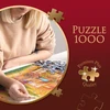Trefl Premium Plus Dėlionė "arbatos metas": Akmeninio namo gatvė, 1000 detalių