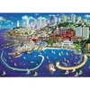 Trefl San Francisco Bay 2000 dalių dėlionė usa premium kokybė, skirta nuo 15 metų