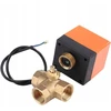 Ventiliatorius Trijų krypčių solenoidinis vožtuvas su pavara perjungimo 3/4 colio Dn20