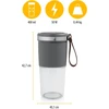 Tristar mini blenderis - 400 ml - 2 ašmenys - 1 greitis - 50 W - išsinešimui skirtas maišytuvas - kokteilių ir plaktų gėrimų gaminimo aparatas - Bl-4475
