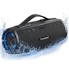 Kompiuterio kolonėlės Tronsmart Mirtune S100 bluetooth garsiakalbis, ipx7 atsparus vandeniui, 5.3 bluetooth, 20 valandų baterijos veikimo laikas, garsiakalbis vakarėliams lauke, tinkamas paplūdimiui, laukui ir kitoms scenoms (juodas)