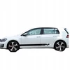 Tuningo lipdukas juostos automobiliui Golf Polo spalvos