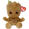 Ty Groot Marvel Avengers Beanie Babies įprastas, licencijuotas minkštas pliušinis žaislas, kolekcinis mielas pliušinis meškiukas