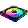 Tzmrit Prism 6 Pro Reverse Flow Rgb ventiliatorius 120 mm, trys begaliniai veidrodžiai šone, 5v 3pin Argb, 4pin Pwm (bk Rf)