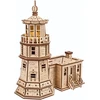 Ugears Split Rock Lighthouse 3d dėlionė - „pasidaryk pats“ miniatiūrinis pastato rinkinys, mediniai modeliai suaugusiems, skirti surinkti patiems, su led naktine lempute - 3d medinės dėlionės suaugusiems - rankdarbių dovanos inžinieriams - 295 dalys