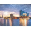 Ulmer Puzzleschmiede dėlionė "elphi" - 2000 detalių dėlionė - Elbphilharmonie Hamburge - koncertų salė ir orientyras prie Elbės Hanzos miesto Hamburgo uoste, Šiaurės Vokietija