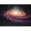 Ulmer Puzzleschmiede dėlionė "galaxy" - 1000 detalių kosmoso ir visatos dėlionė, pagaminta Vokietijoje - įspūdinga spiralinė galaktika kaip 3d iliustracija - andromedos ūkas, astronomija, galaktika, tolimasis kosmosas