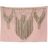 Ulticool - macrame virvės gobelenas sienų dekoracija - gobelenas - 200 x 150 cm - didelis gobelenas - plakato dekoracija - dovana mergaitei berniukui - dekoracija - antklodė - audinys - paveikslas