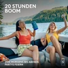 Kompiuterio kolonėlės Ultimate ears everboom belaidis nešiojamas bluetooth garsiakalbis, sodrūs žemi dažniai, įtraukiantis 360 laipsnių garsas, plūduriuojantis vandeniui atsparus garsiakalbis ip67, baterija iki 20 valandų, 55 m atstumas - juodas