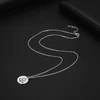 Unift juokingas doodle stiliaus kaklo papuošalas moterims ir vyrams, nerūdijančio plieno personalizuotas punk smiley vidurinis pirštas stures/krepšinio piktadario pakabukas, šaunūs papuošalai, draugystės dovana, nerūdijantis plienas, ne, nerūdijantis