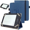 Universalus dėklas 6 colių Kindle Paperwhite Kobo el. skaityklėms, apsauginis folio dėklas su dirželiu rankai, suderinamas su Sony/kobo/tolino/pocketbook/kindle 6 colių el. skaityklėmis - tamsiai mėlynas
